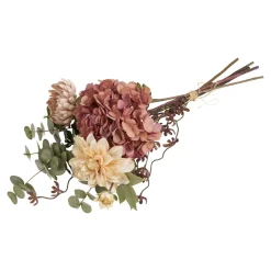 House Nordic Kunstblumen & Kunstpflanzen-Dahlia Bouquet, Künstlicher Blumenstrauß