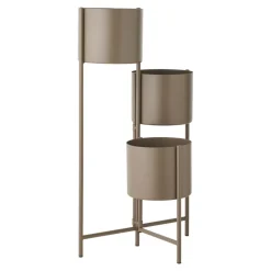 House Nordic Blumentöpfe & Übertöpfe-3-fach Blumentopf aus Eisen