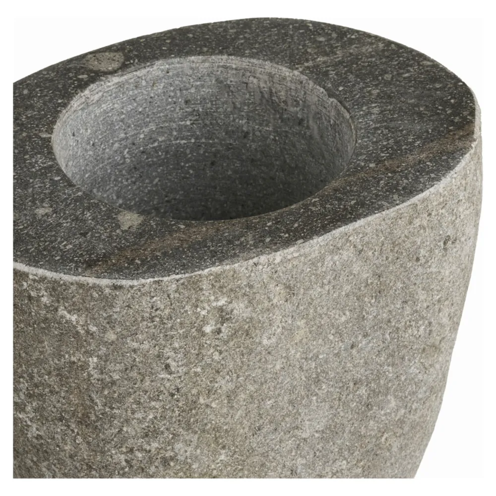 House Nordic Seifenspender & Zahnputzbecher-Gara Bad Becher, Zahnputzbecher aus Stein