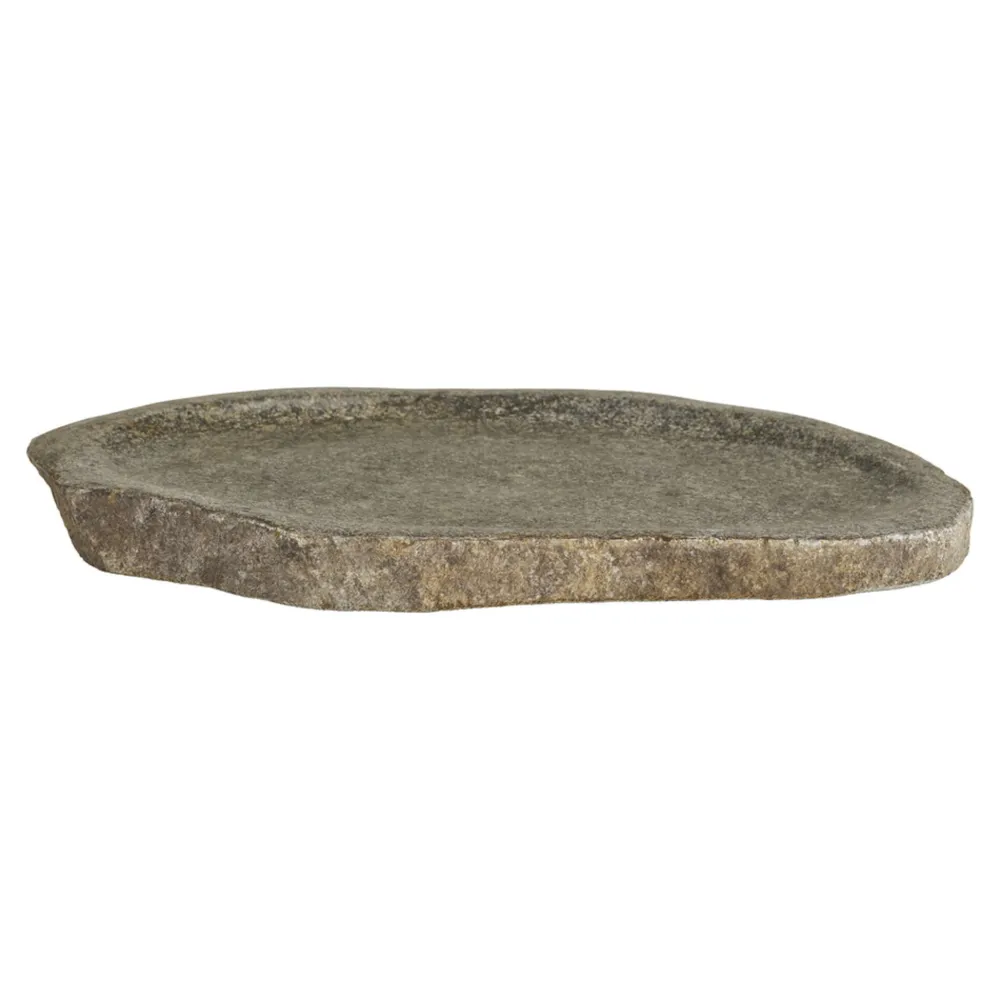 House Nordic Bad-Aufbewahrung-Gara Tablett aus Stein