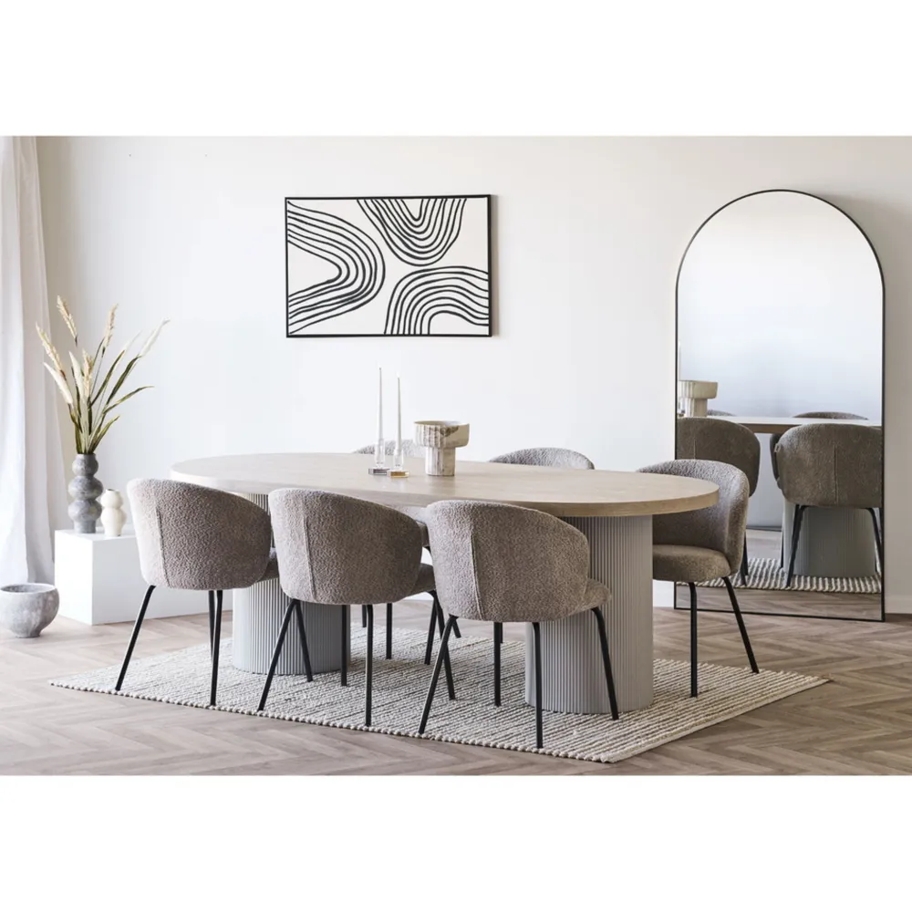 House Nordic Vasen-Keramik Vase Dark Grey