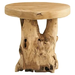 House Nordic Beistelltische & Couchtische|Teakholz Deko & Möbel-Palena Beistelltisch Wurzelholz