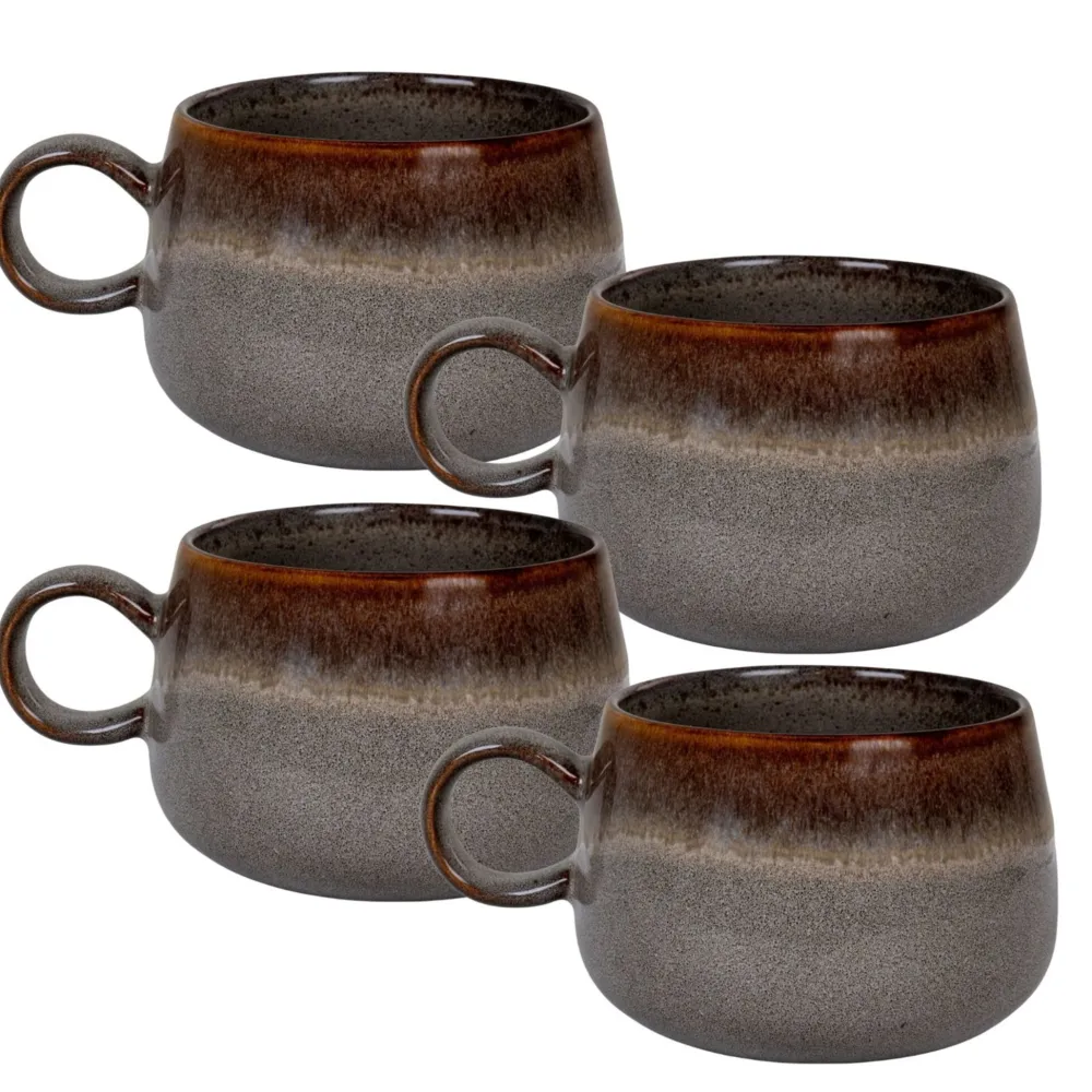 House Nordic Geschirr & Tischdeko Skandinavisch|Becher, Tassen & Cups-Selma Mug, Tasse 4er