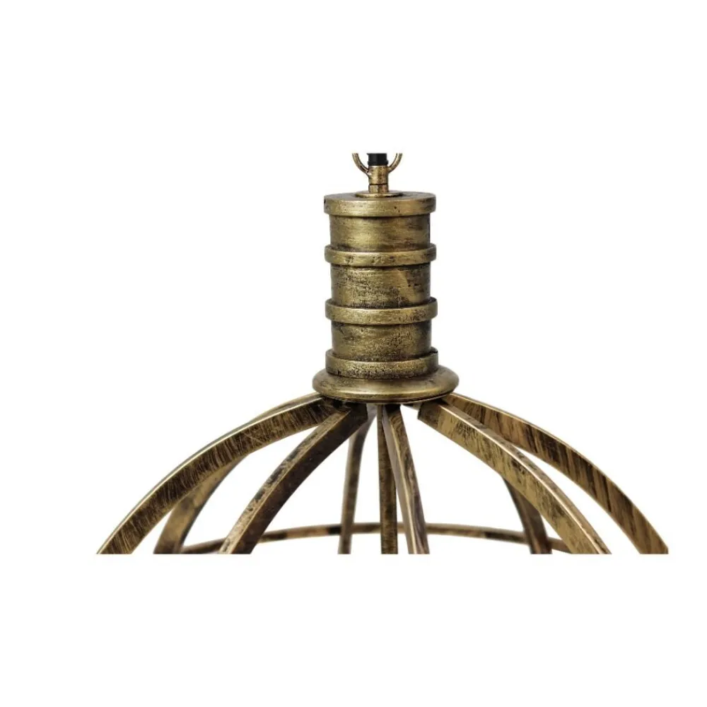 HSM Collection Deckenlampen-Hängelampe Gold Metall