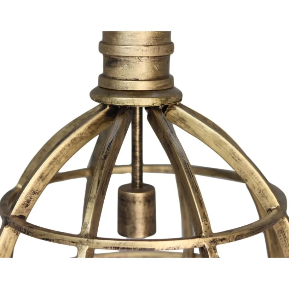 HSM Collection Deckenlampen-Hängelampe Gold Metall