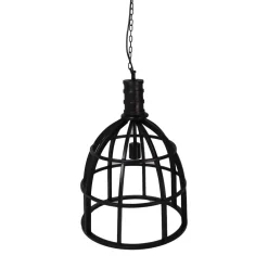 HSM Collection Deckenlampen-Hängelampe schwarz Metall