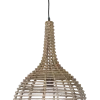 HSM Collection Deckenlampen-Rattan Pendelleuchte