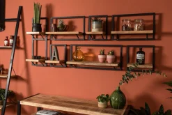 HSM Collection Wandregale-Wandboard Levels 2 Mangoholz, Eisen