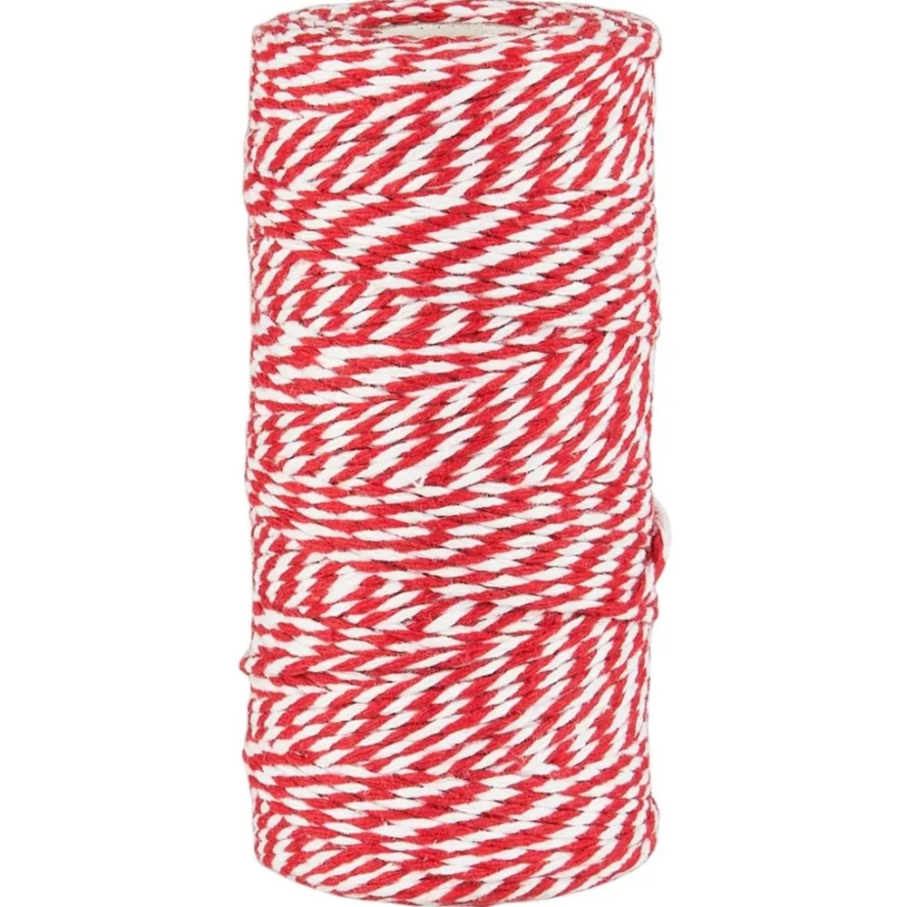 IB Laursen Einpacken, Verpacken|Weihnachtsdeko-Bindfaden Baumwolle100 m