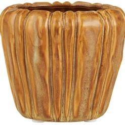 IB Laursen Blumentöpfe & Übertöpfe-Blumentopf mit Rillen Keramik