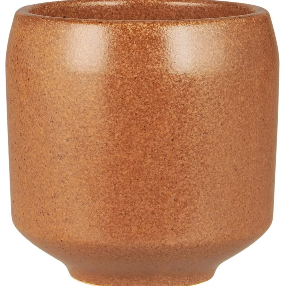 IB Laursen Blumentöpfe & Übertöpfe-Blumentopf Saga braun