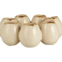 IB Laursen Oster-Deko|Frühlingsdeko-Blumenvase Eierschalen Design