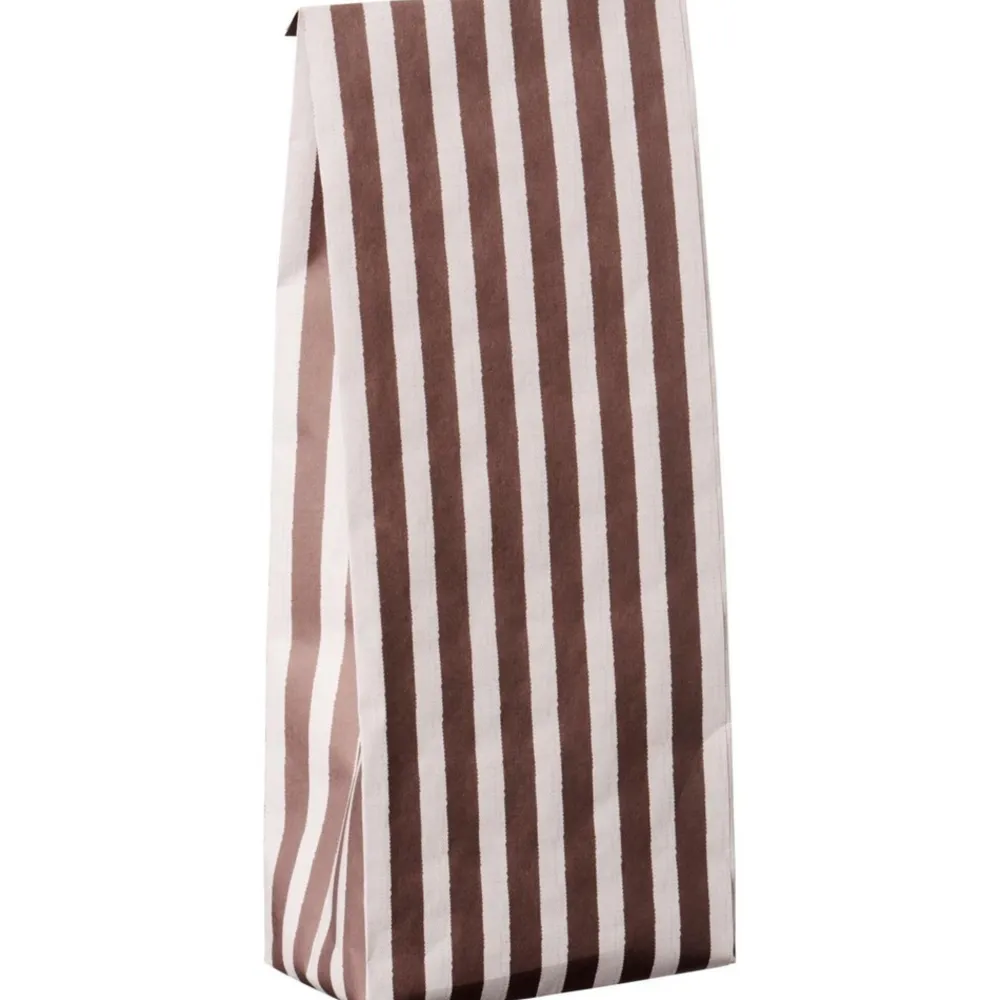 IB Laursen Einpacken, Verpacken-Buntfalttüte mit Streifen Textil-Look