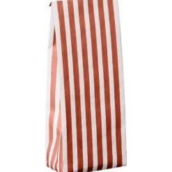 IB Laursen Einpacken, Verpacken-Buntfalttüte mit Streifen Textil-Look