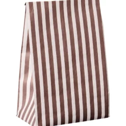 IB Laursen Einpacken, Verpacken-Buntfalttüte mit Streifen Textil-Look