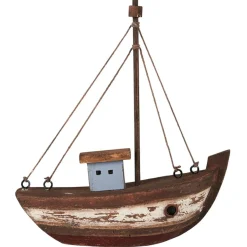 IB Laursen Deko-Objekte & Figuren-Deko-Schiff aus Holz Nautico
