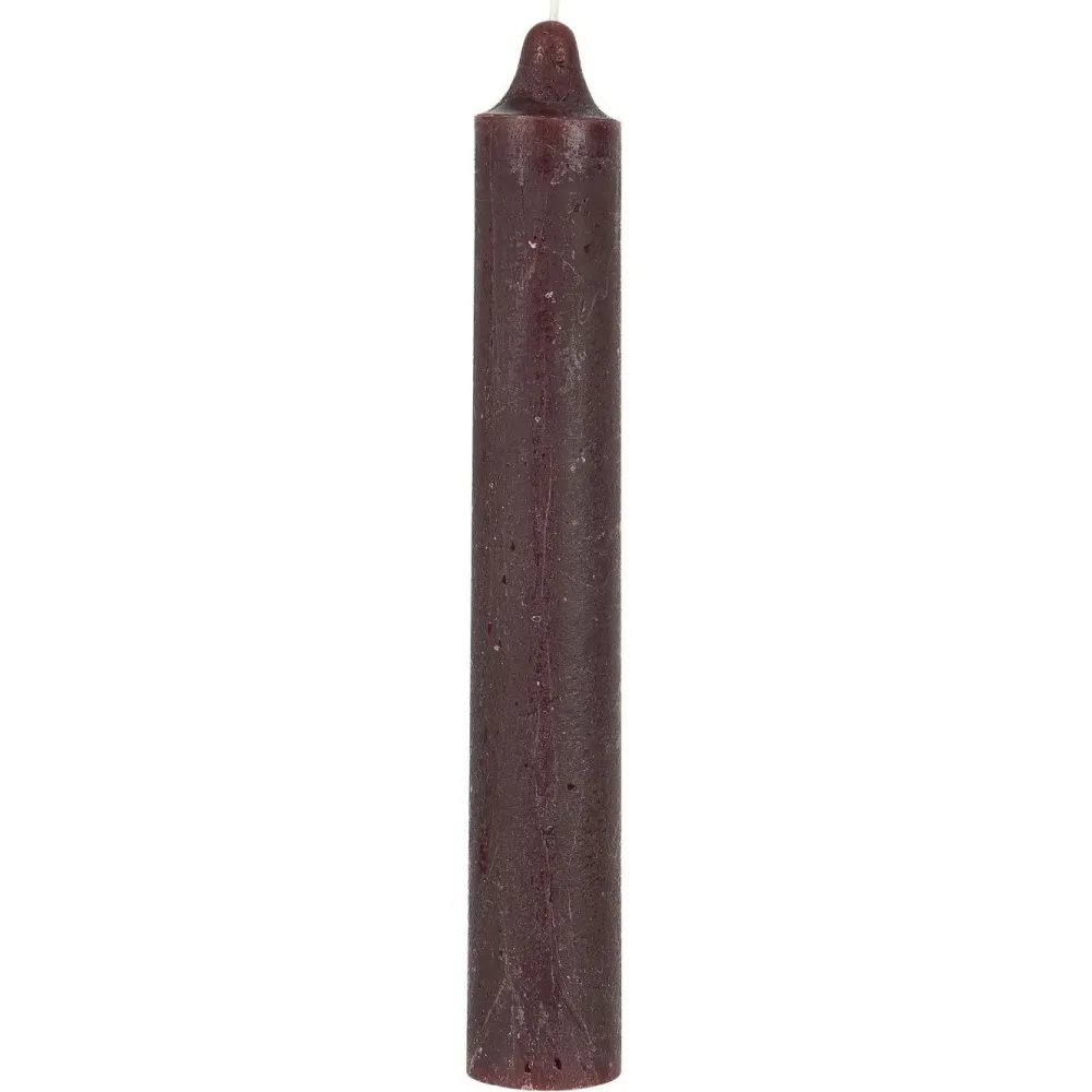 IB Laursen Kerzen-Dickere Rustikale Stabkerze 25 cm, Ø 3,8 cm