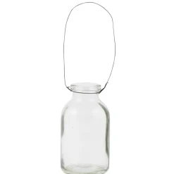 IB Laursen Gartendekoration|Vasen-Flasche mini für Blumen zum Aufhängen