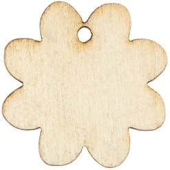 IB Laursen Einpacken, Verpacken-Geschenkanhänger aus Holz Blume