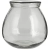 IB Laursen Vasen-Glas Vase mit großer Öffnung, mundgeblasen