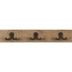IB Laursen Ib Laursen Unika|Garderoben-Hakenleiste Holz mit Doppelhaken UNIKA Shaker