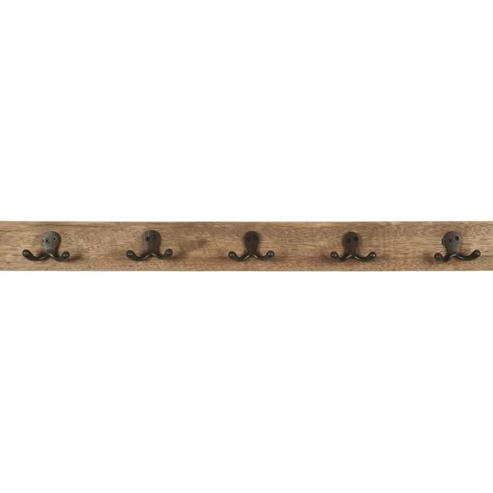 IB Laursen Ib Laursen Unika|Garderoben-Hakenleiste Holz mit Doppelhaken UNIKA Shaker