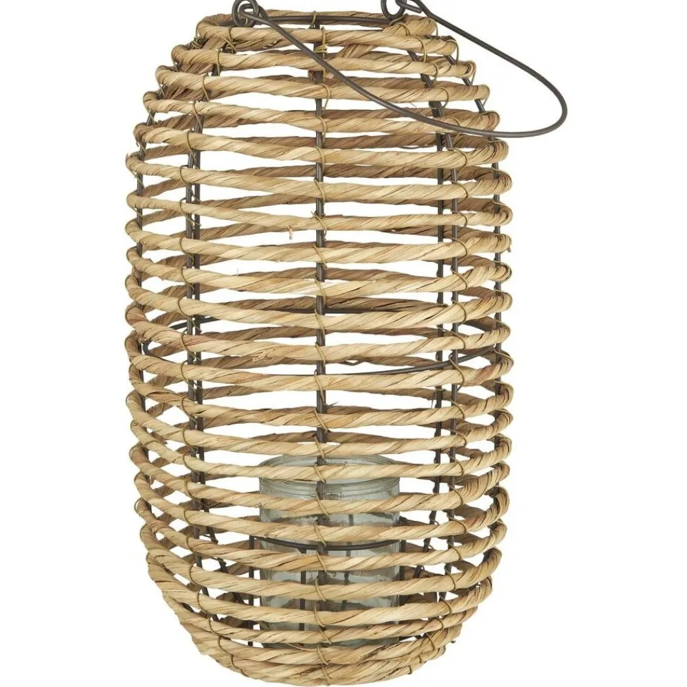 IB Laursen Windlichter|Laternen Für Garten Und Outdoor-Kerzenhalter Laterne aus Seegras