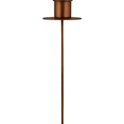 IB Laursen Kerzenhalter Mit Spieß|Kerzenhalter Für Stabkerzen-Kerzenhalter mit 1-Spieß für Ø 2,2 cm Kerze