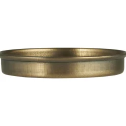 IB Laursen Weihnachtsdeko|Kerzentabletts-Kerzentablett aus Metall mit Kante