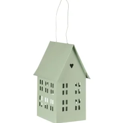 IB Laursen Lichthäuser, Keramik-Häuschen|Teelichthalter-Lichthaus Summerfeeling zum Hängen