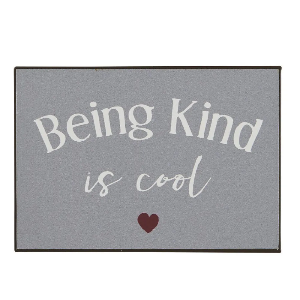 IB Laursen Schilder, Wandbilder & Poster-Metallschild Being kind is cool