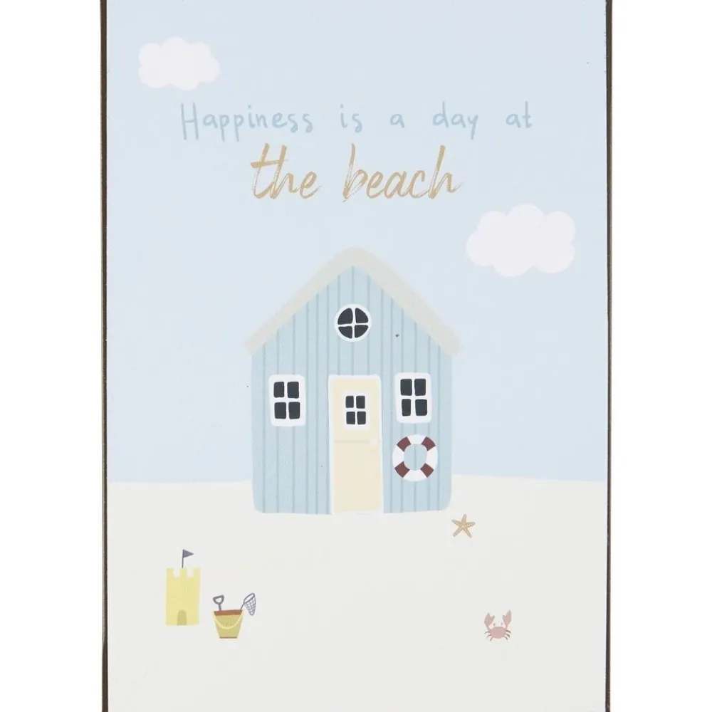 IB Laursen Schilder, Wandbilder & Poster-Metallschild Happiness Beach