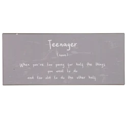 IB Laursen Schilder, Wandbilder & Poster-Metallschild Teenager