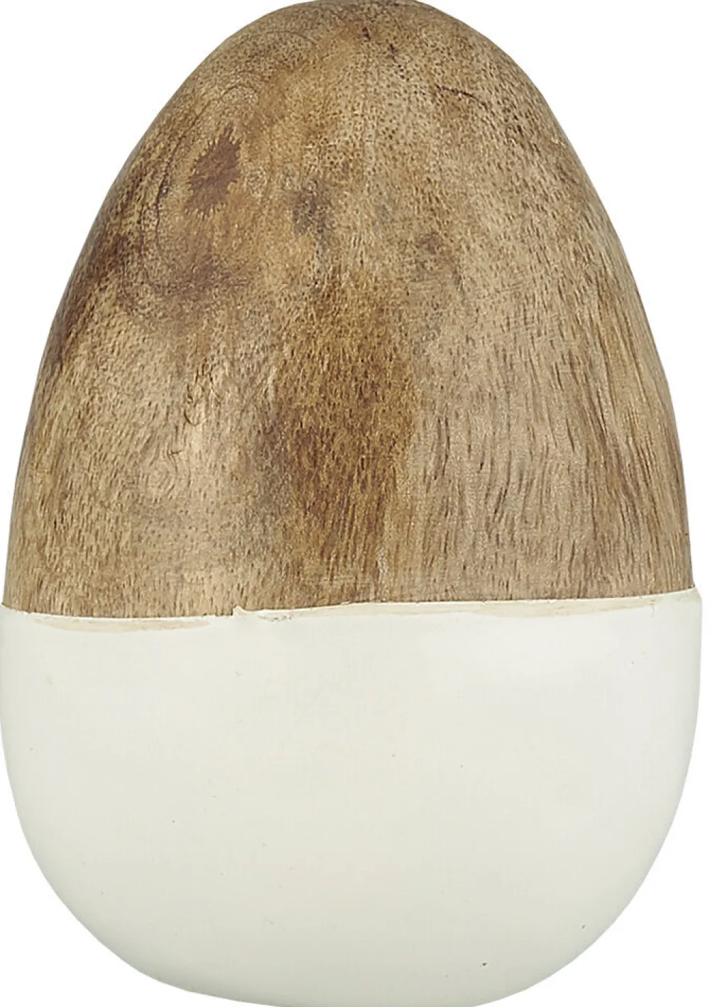 IB Laursen Oster-Deko-Osterei aus Mangoholz stehend