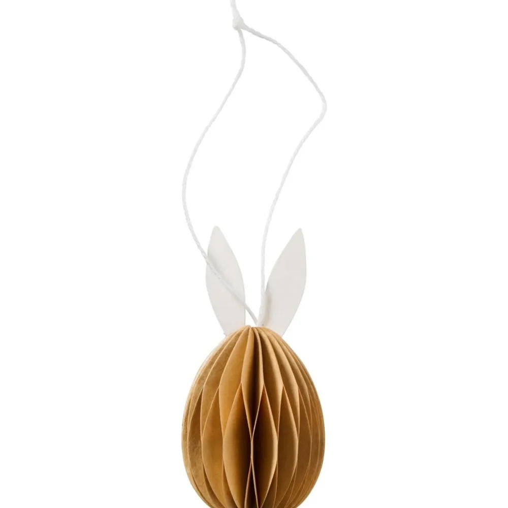 IB Laursen Oster-Deko-Osterei mit Hasenohren Falt Design