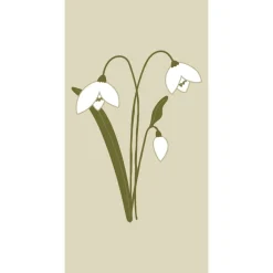 IB Laursen Oster-Deko|Frühlingsdeko-Papierserviette Frühlingsblumen 16er-Set