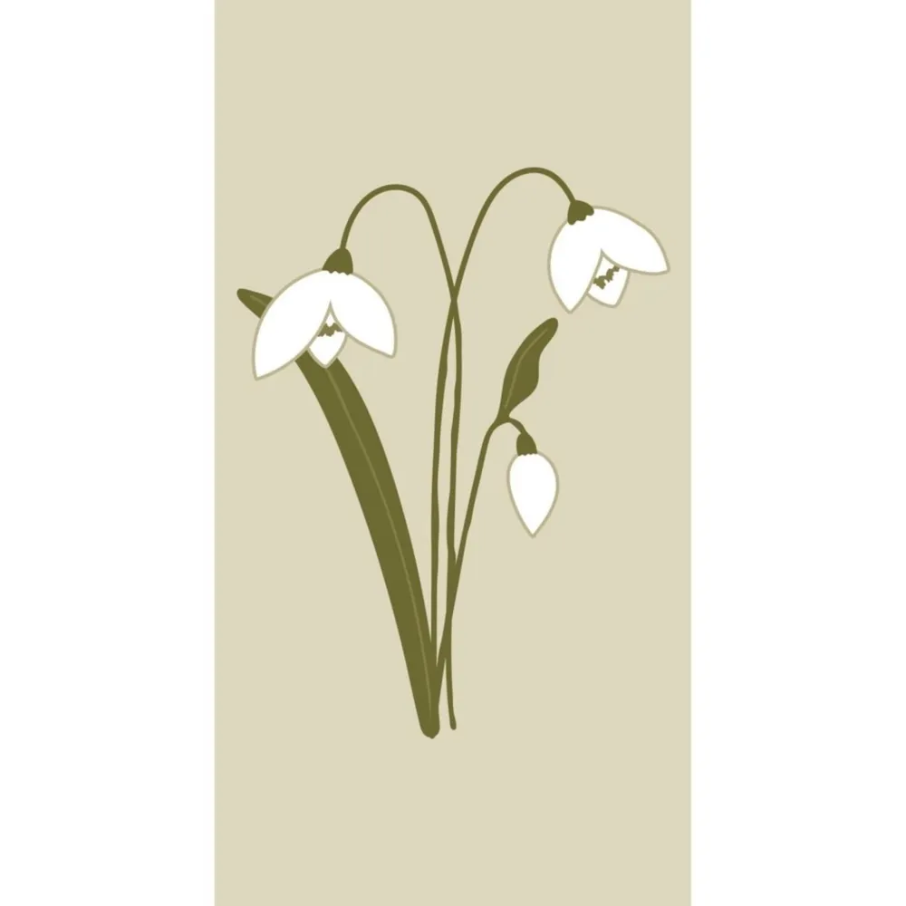 IB Laursen Oster-Deko|Frühlingsdeko-Papierserviette Frühlingsblumen 16er-Set