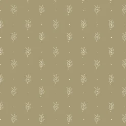 IB Laursen Servietten & Serviettenhalter|Geschirr & Tischdeko Skandinavisch-Papier Serviette mit Blattmuster 50er