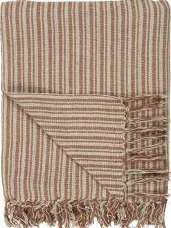 IB Laursen Decken & Plaids-Plaid mit Streifenmuster
