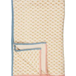 IB Laursen Decken & Plaids-Plaid Vigga mit Druck doppelt gewebt