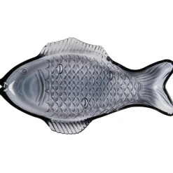 IB Laursen Schüsseln & Schalen|Geschirr & Tischdeko Skandinavisch-Platte fischförmig aus Glas