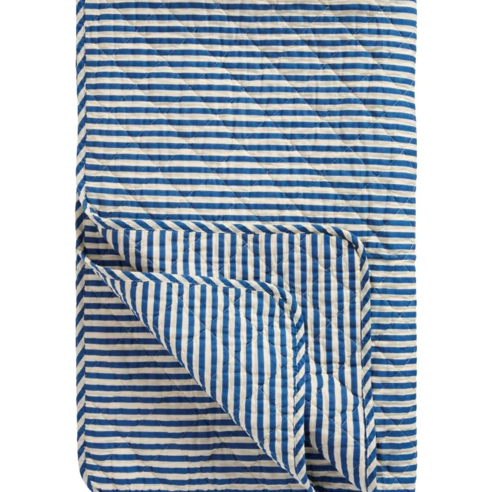 IB Laursen Quilts & Bettwäsche|Decken & Plaids-Quilt aus Baumwolle mit Streifen