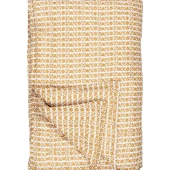IB Laursen Quilts & Bettwäsche|Decken & Plaids-Quilt Celina Mustard Blumenmuster