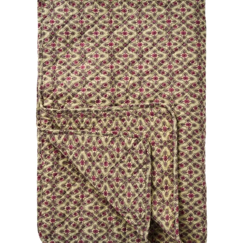 IB Laursen Decken & Plaids|Quilts & Bettwäsche-Quilt mit Himbeerfarbigem Karomuster