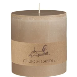 IB Laursen Weihnachtsdeko|Weihnachts- & Adventskerzen-Rustikale Kirchenkerze
