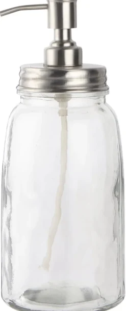 IB Laursen Seifenspender & Zahnputzbecher|Spülen & Reinigen-Seifenspender aus Glas, groß