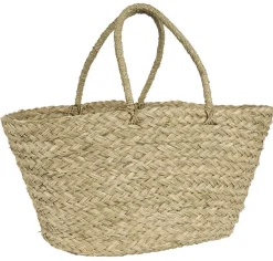 IB Laursen Taschen-Strandtasche Seegras konisch