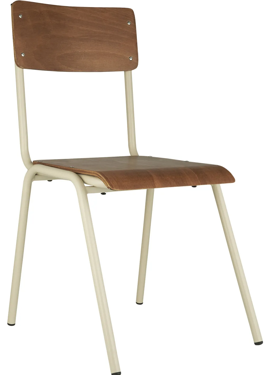 IB Laursen Stühle-Stuhl aus Holz und Metall