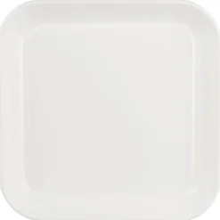 IB Laursen Tabletts|Tabletts-Tablett aus Emaille weiß mit weißer Kante