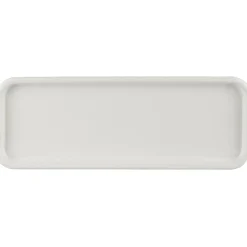 IB Laursen Tabletts|Tabletts-Tablett aus Emaille weiß mit weißer Kante